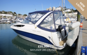 Bayliner 285 for Sale in Torquay Devon