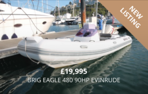 Brig Eagle 480 90HP Evinrude for Sale Torquay